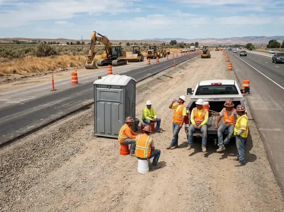 highway-road-construction-crew-007 — frequently asked questions, Porta Potty and Restroom Rentals in Oakland, TN